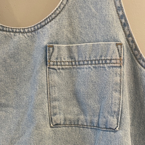 Universal Thread Light Blue Denim Sleeveless Dress - Picture 3 of 6